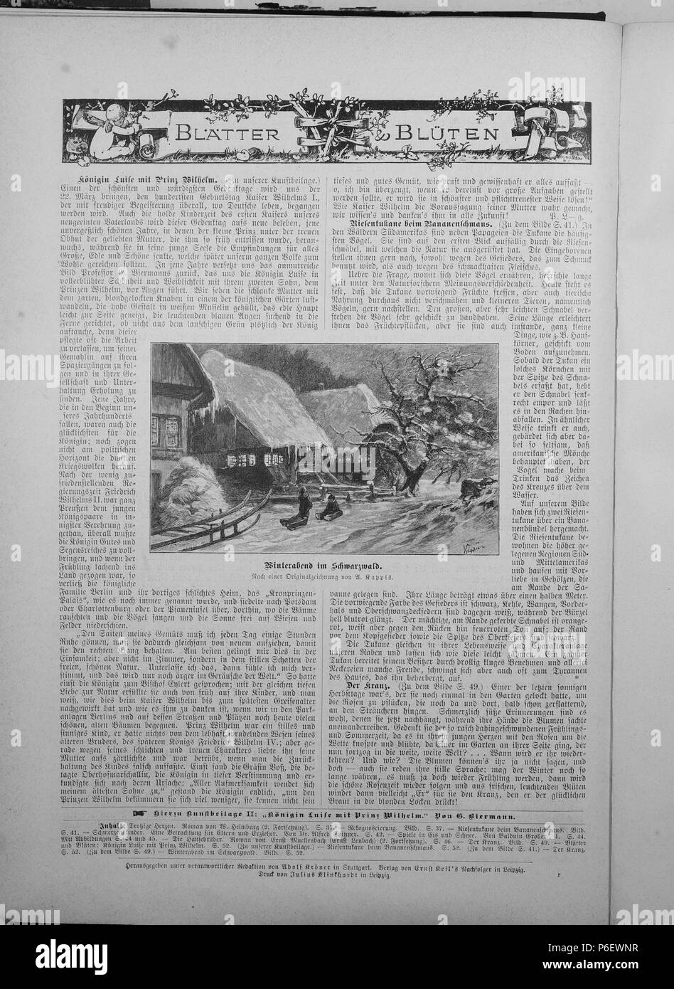 . Gartenlaube sterben. English: Seite 52 aus 'Die Gartenlaube'. Englisch: Seite 52 aus der Zeitschrift Die Gartenlaube für 1897. Extrahierte Bild (falls vorhanden): Datei: Sterben b052 Gartenlaube (1897).jpg - Hochauflösende,  2,5 MB. English: keine Bildunterschrift Englisch: keine Bildunterschrift. N/A 28 Gartenlaube (1897) 052 Sterben Stockfoto