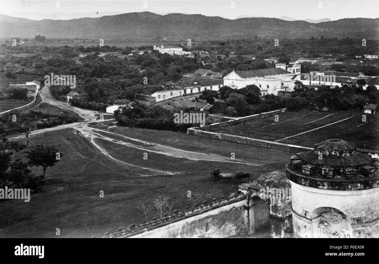 Español: Fotos desde El Cerrito del Carmen. Vista de la Ciudad de Guatemala. 14. Oktober 1875 10 Cerrito 1875 a08 Stockfoto