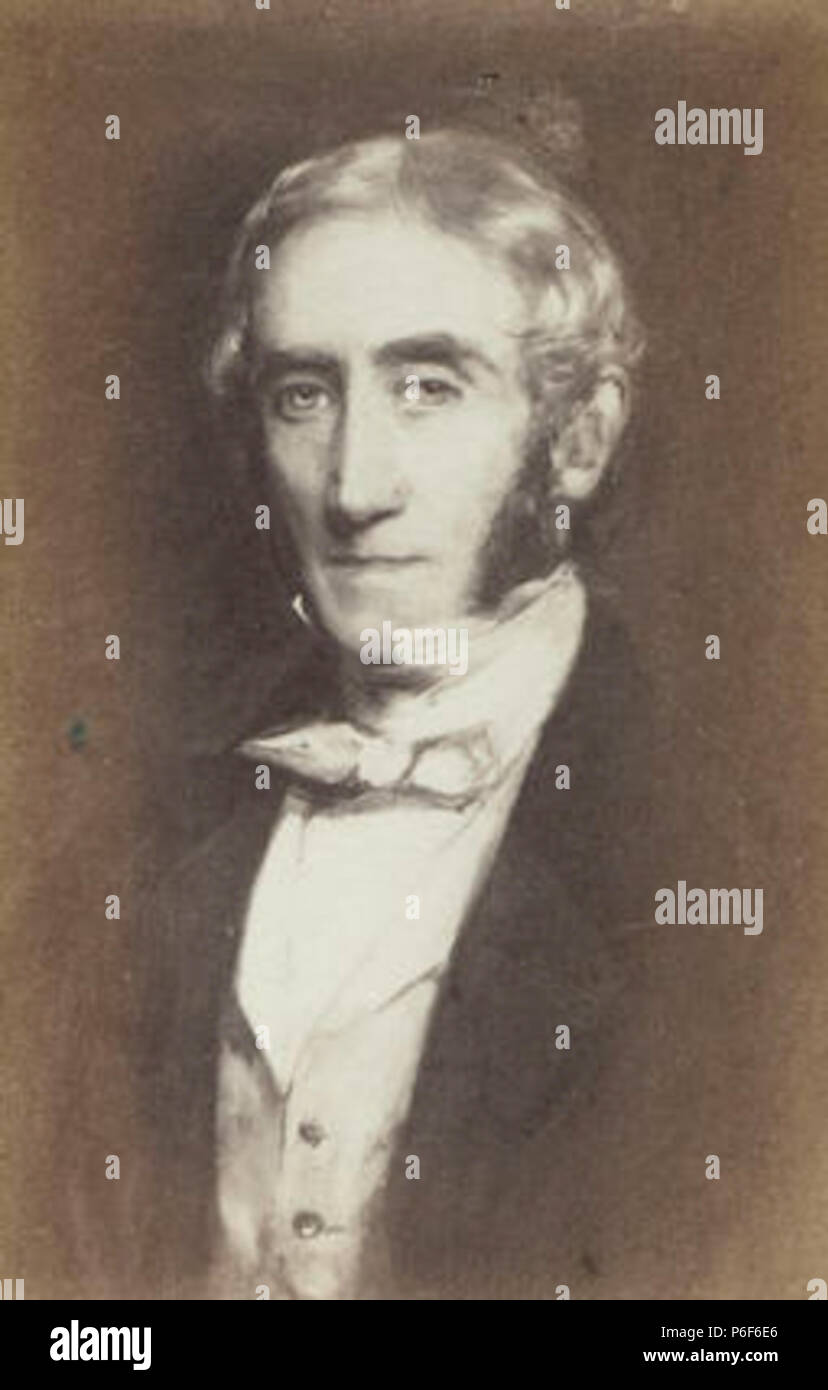Englisch: Thomas Annan Foto von einem Porträt von Sir John Maxwell, 8 Bart von Pollok (1791-1865). Das Gemälde wurde von James R Swinton. 19 76 Sir John Maxwell, 8 Bart von Pollok (1791-1865). Stockfoto