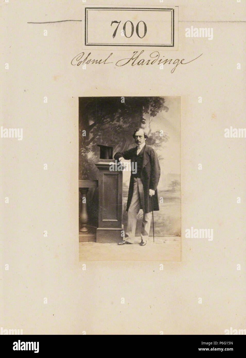 Von Camille Silvy, albumen Print, 1860 1 Arthur Edward Hardinge Stockfoto