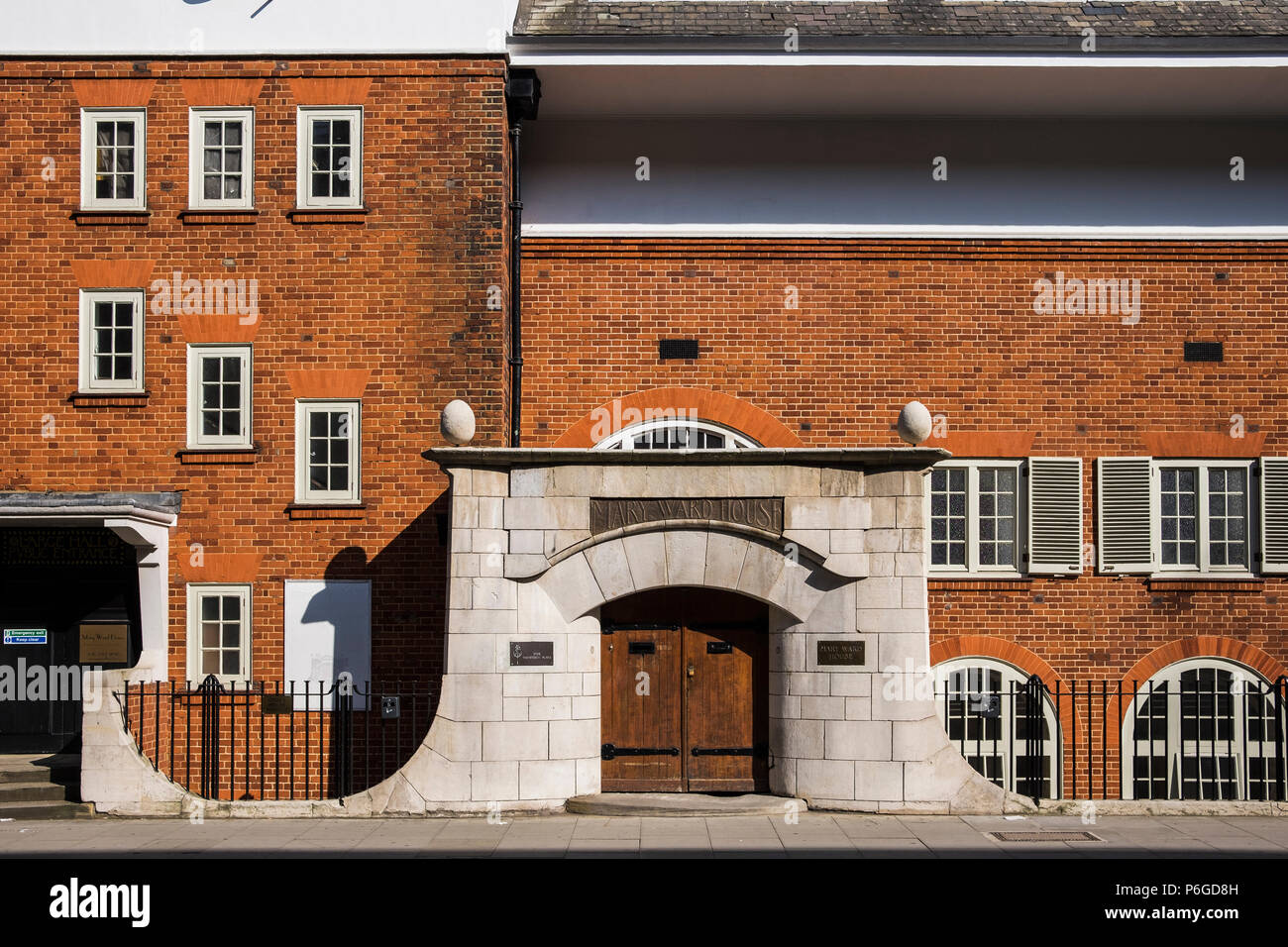 Maria Ward Haus, Tavistock Place, London, England, Großbritannien Stockfoto