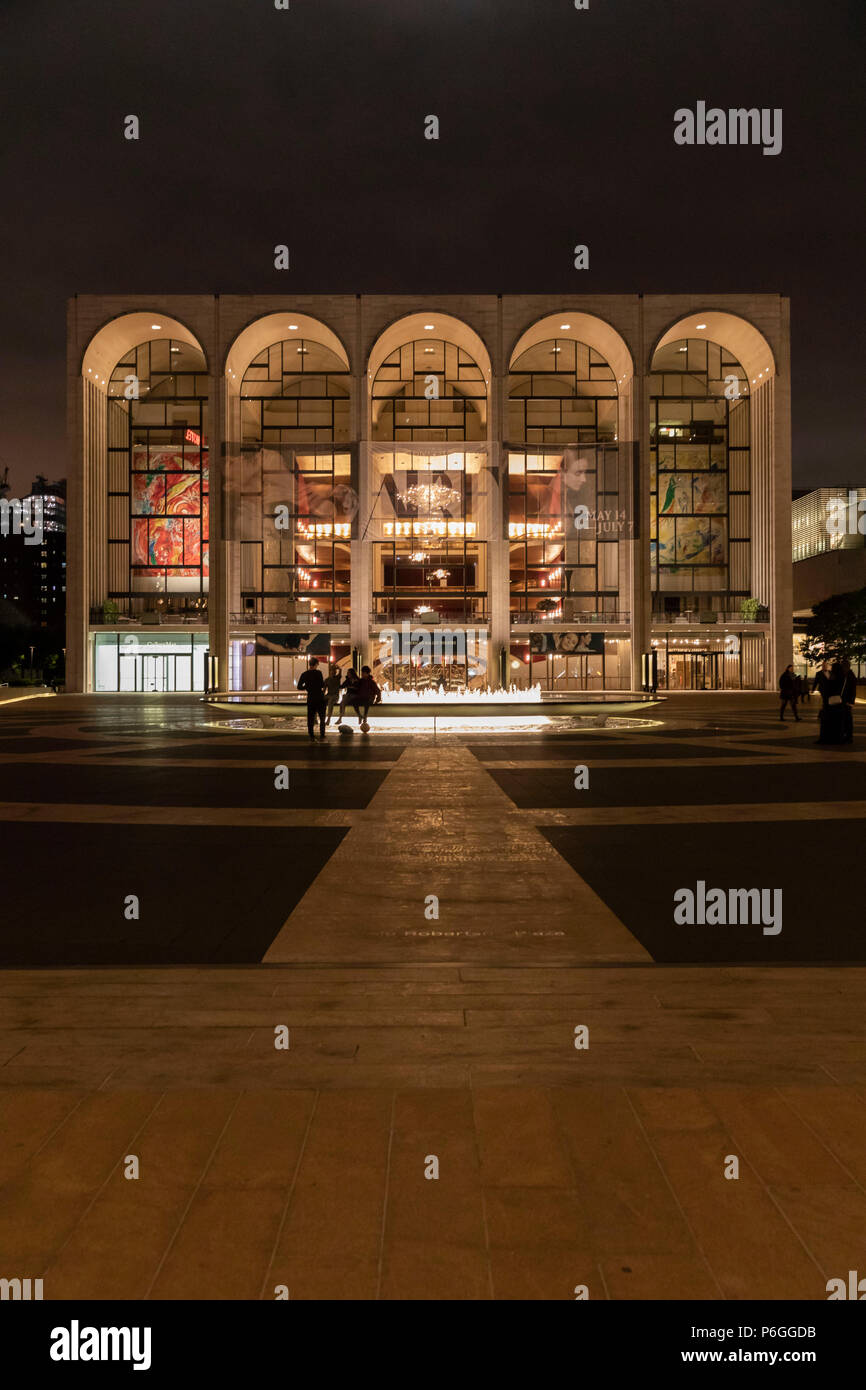 Lincoln Center für Darstellende Künste in Manhattan, New York City, USA Stockfoto