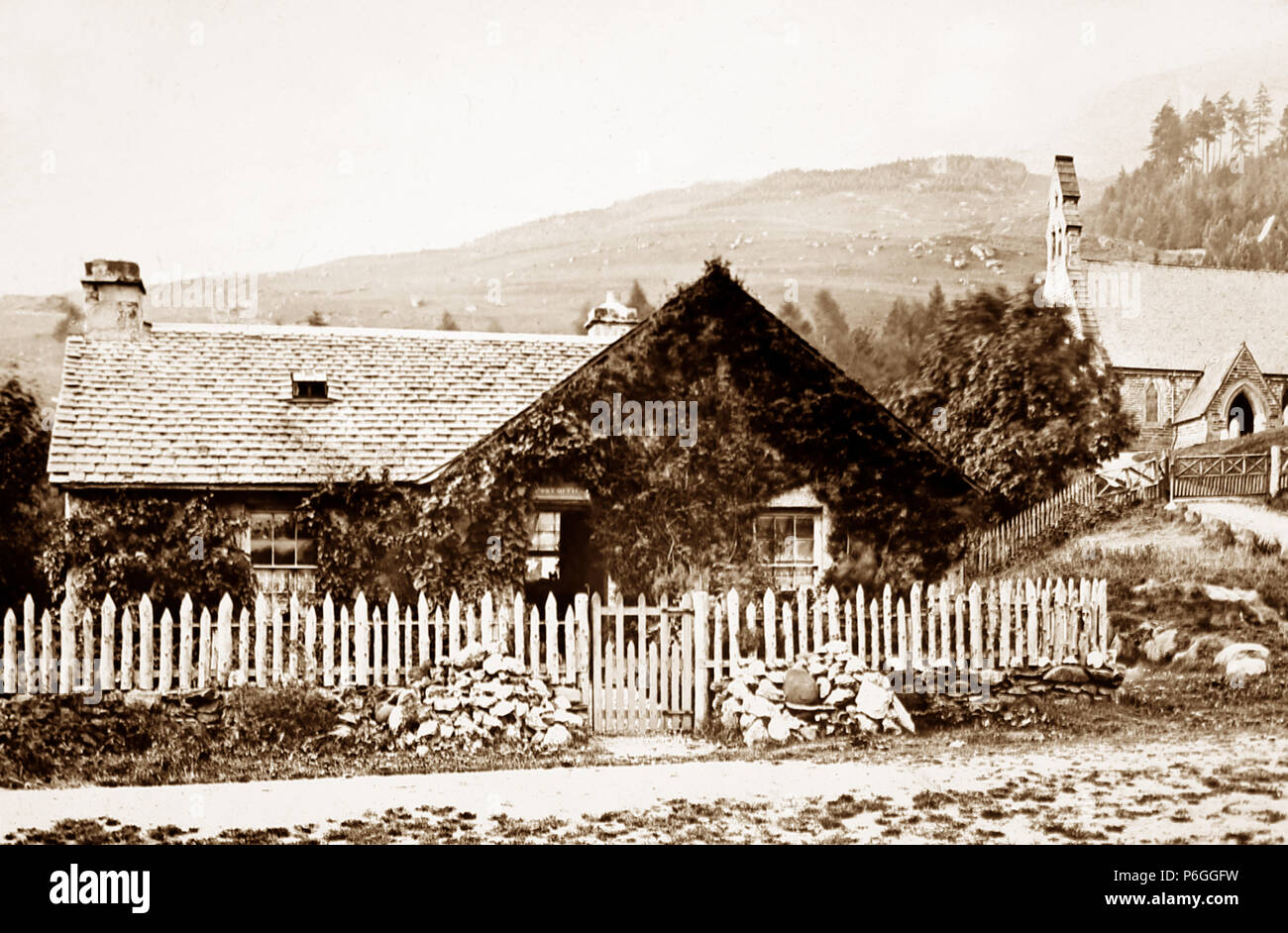 Balquhidder Post, Viktorianischen Periode Stockfoto