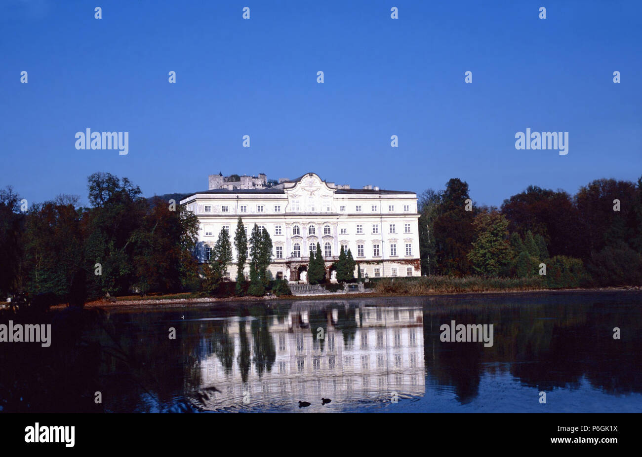 Schloss Leopoldskron, Salzburg, Österreich Stockfoto