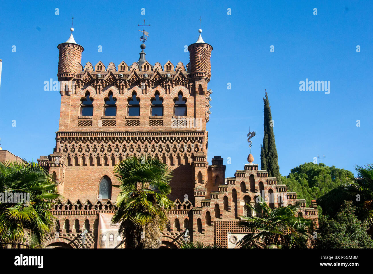 Palast von Laredo, Museum, Universität, Alcala de Henares, eine historische und charmante Stadt in der Nähe von Madrid, Alcala de Henares, Spanien; Palast von L Stockfoto