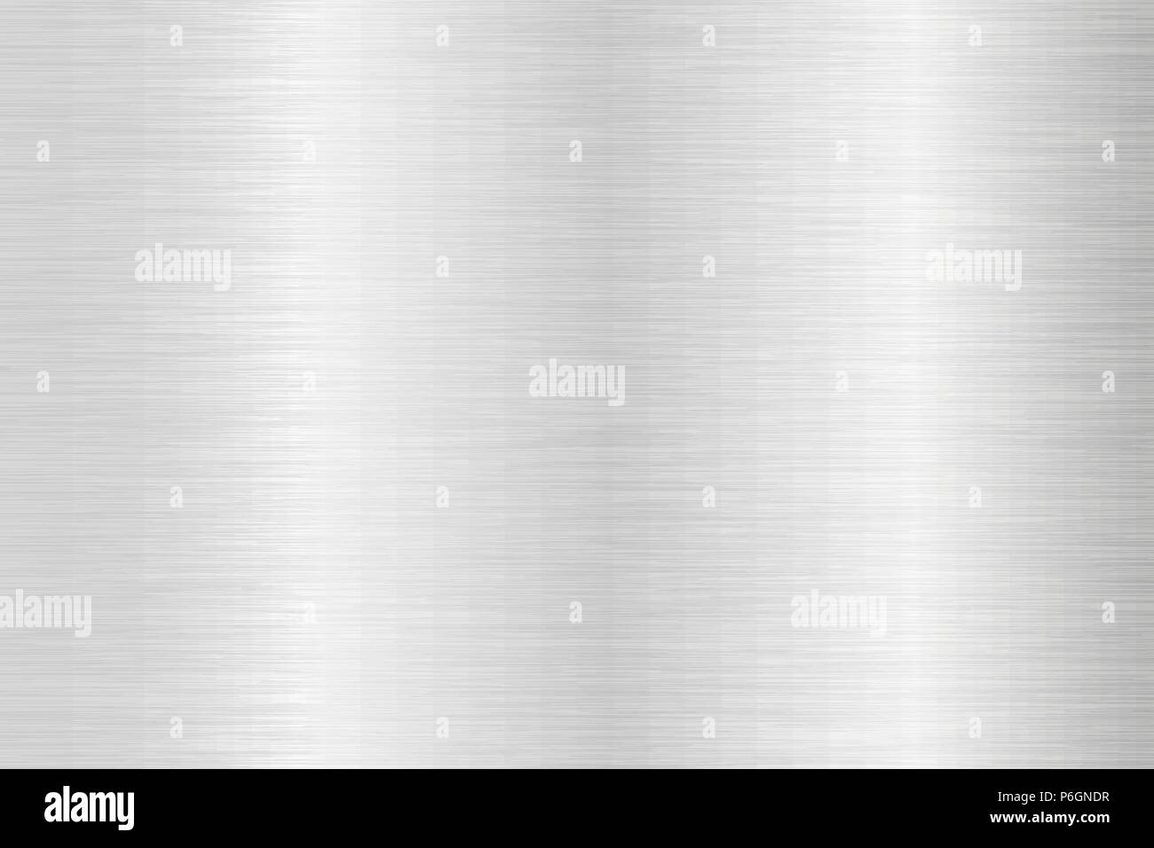Stahl gebürstet Hintergrund. Texture Stock Vektor