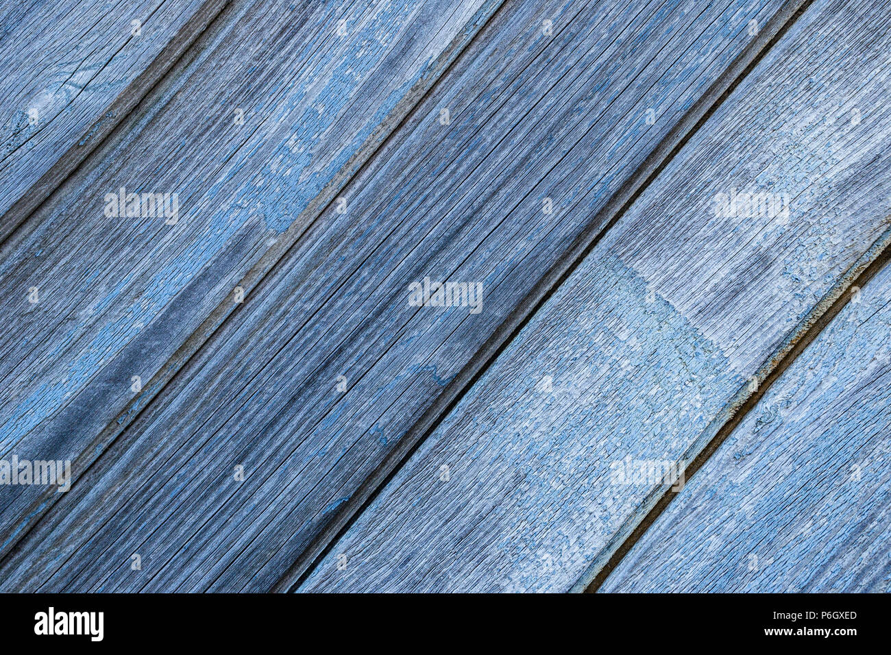 Hellblau Holz Textur Hintergrund. Sauber azure Holz- Oberfläche Nahaufnahme Stockfoto