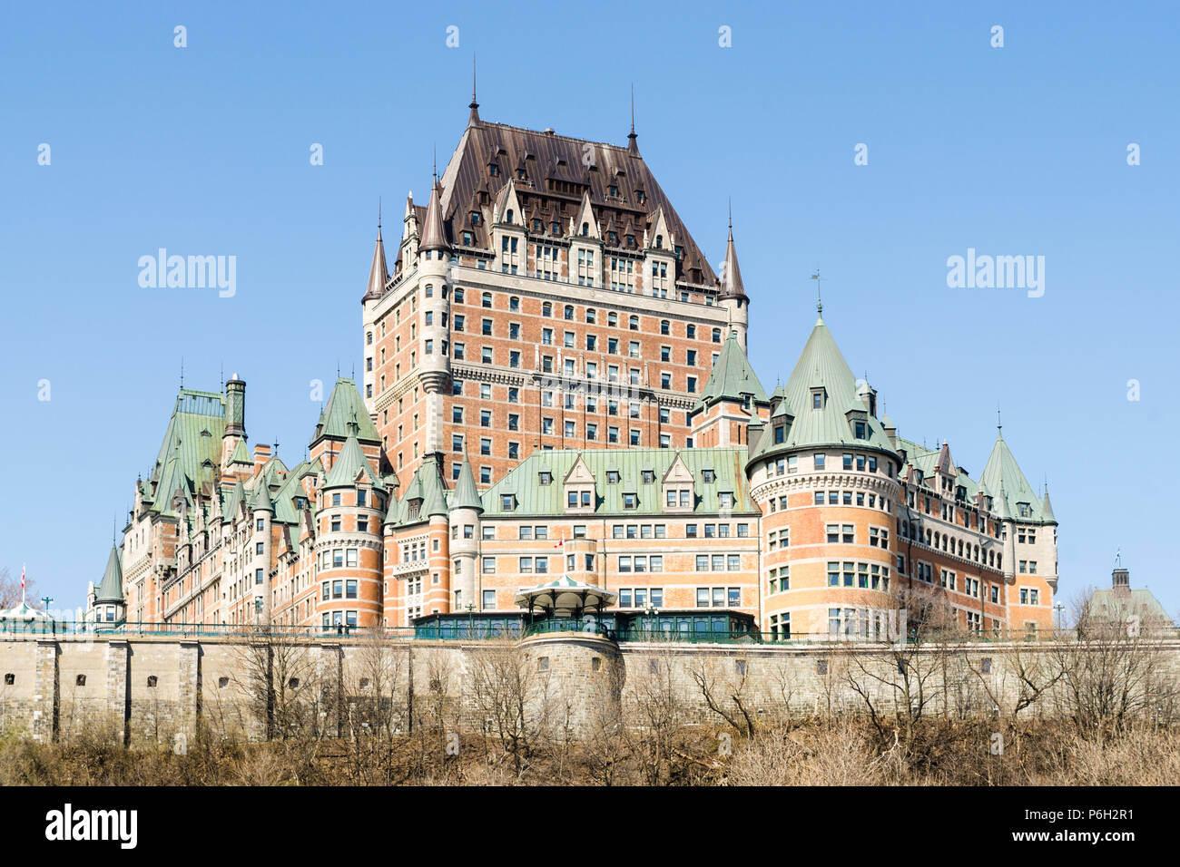 Fairmont Le Château Frontenac, Quebec, Kanada Stockfoto Fairmont Le Château Frontenac, Quebec, Kanada Stockfoto
