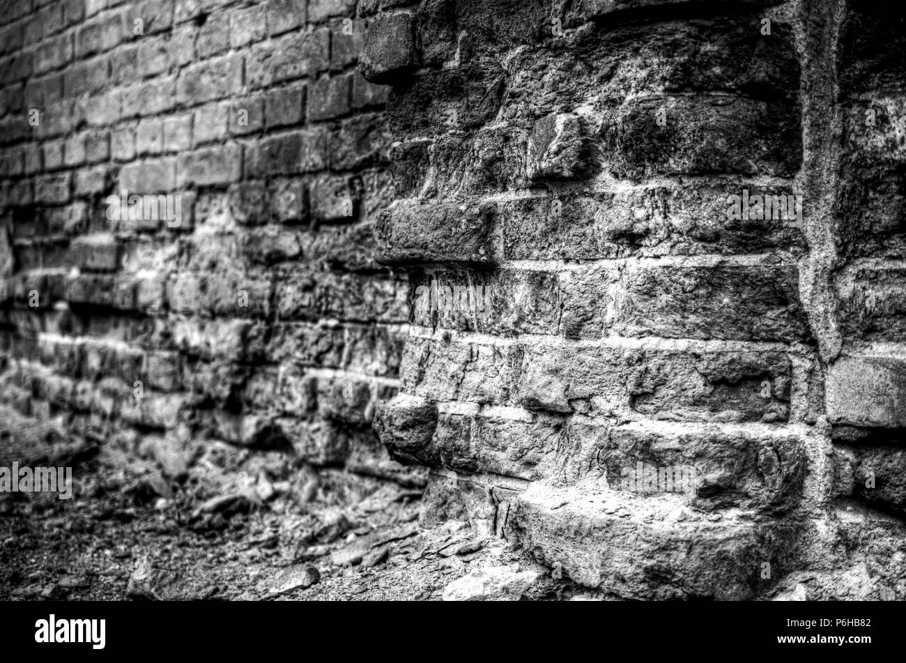 Alte Mauer Stockfoto