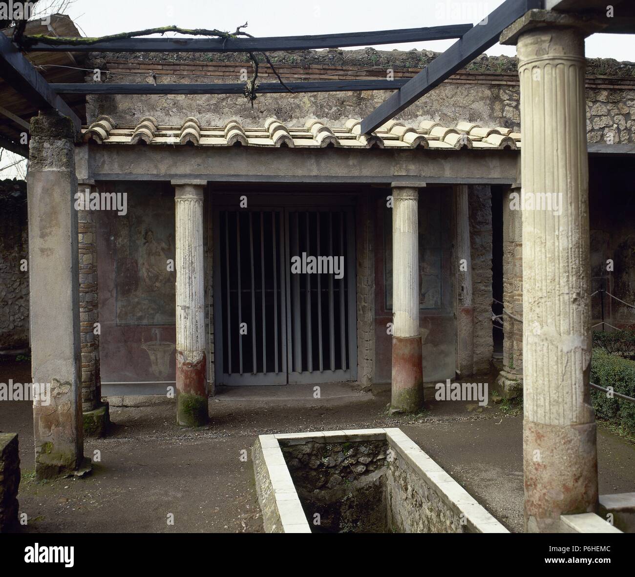 Italien. Pompeji. Haus der Loreius Tiburtinus (Haus des Octavius