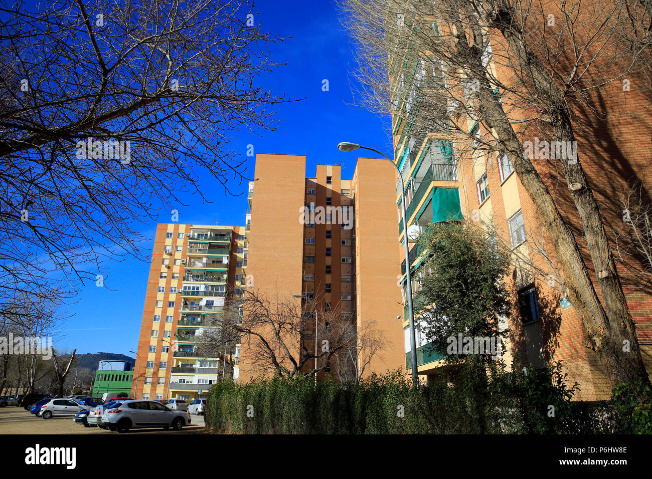 Modernes Apartment in Alcala de Henares. Spanien, Europa Stockfoto