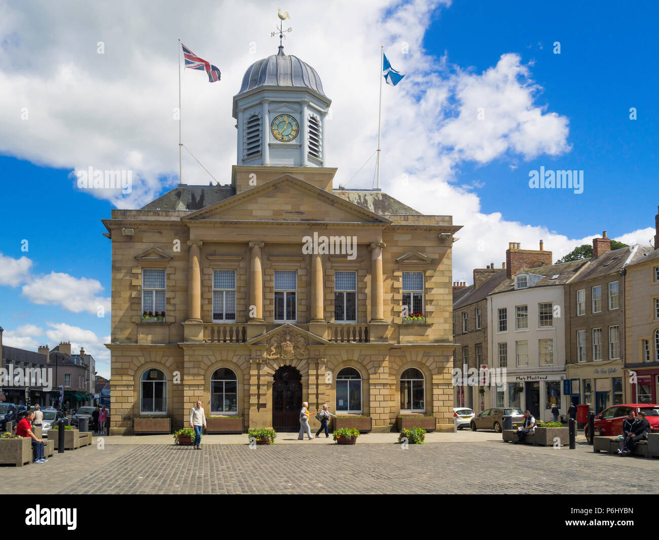 Kelso Scottish Borders Schottland Großbritannien Stockfoto