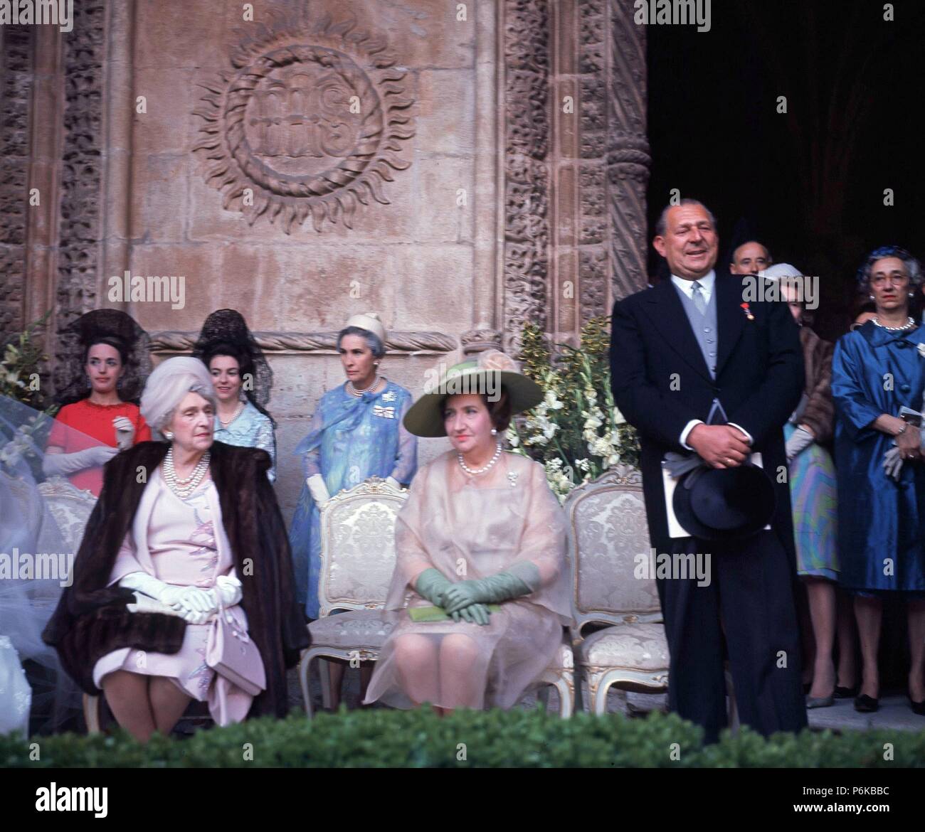 BODA DE LA INFANTA PILAR DE BORBÓN Y LUIS GOMEZ ACEBO, Duque de Pastrana. EN LA FOTO JUAN DE