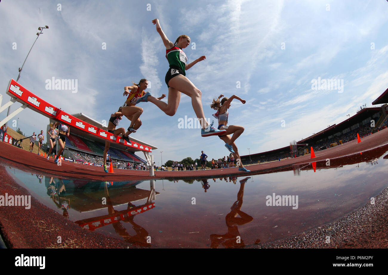 3000 meter hindernisrennen der frauen finale Fotos und Bildmaterial