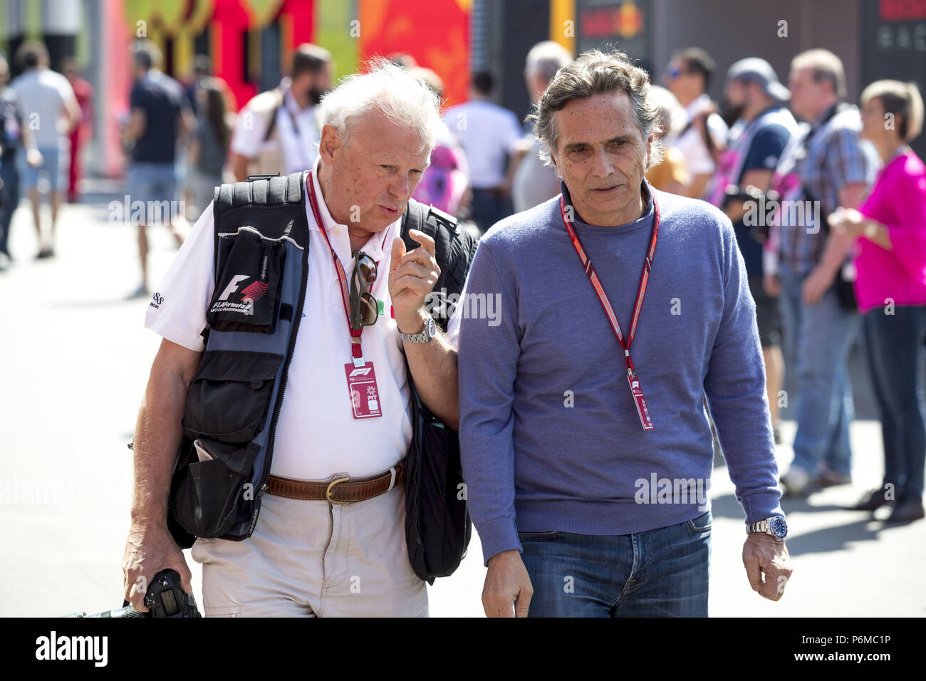 Motorsport: FIA Formel Eins-Weltmeisterschaft 2018, Grand Prix von Österreich, Nelson Piquet 01.07.2018. | Verwendung weltweit Stockfoto