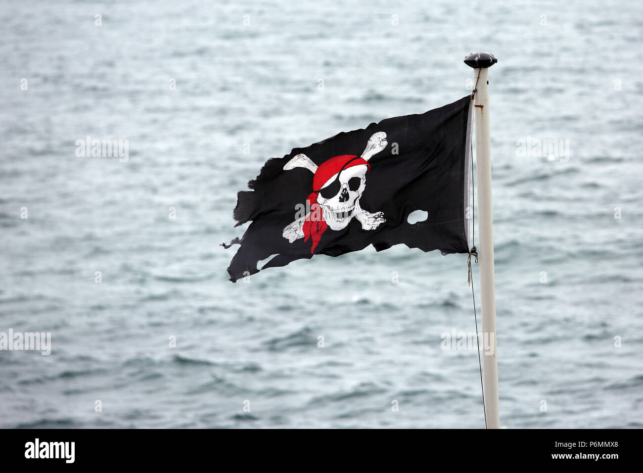 London, Großbritannien, pirate Flag Stockfoto