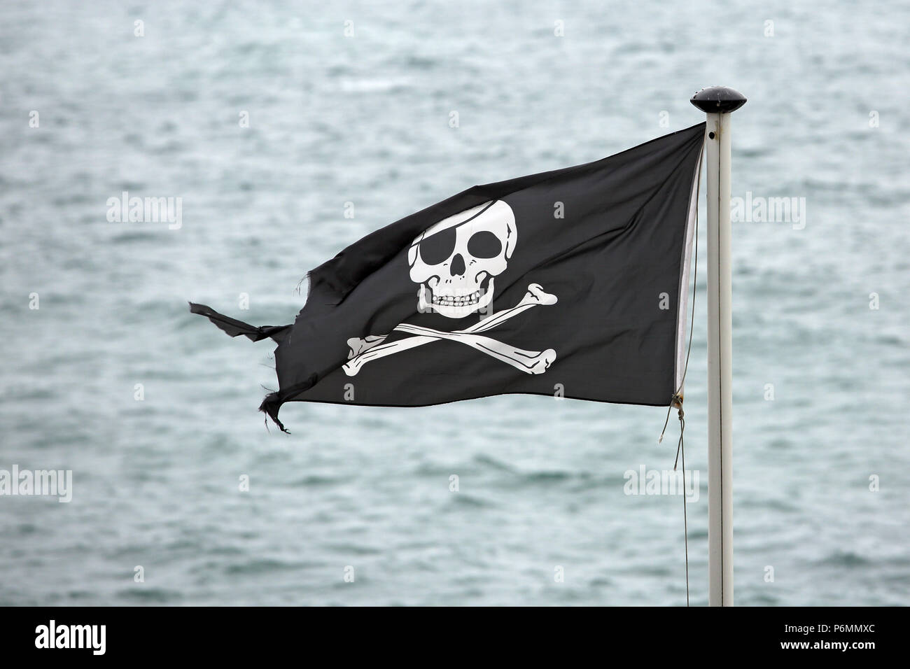 London, Großbritannien, pirate Flag Stockfoto