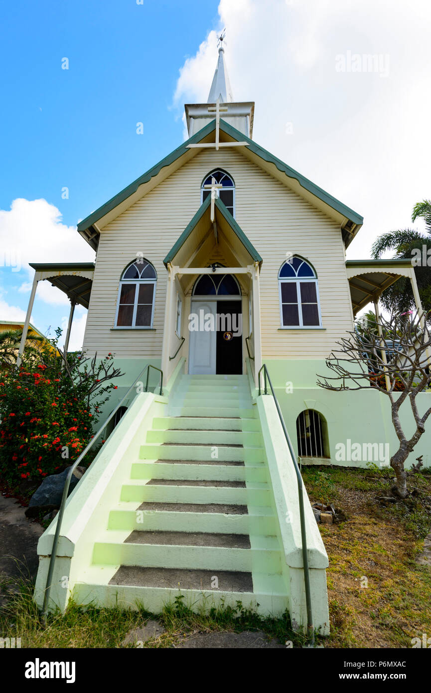 Vor unserer Lieben Frau vom Heiligen Herzen, Katholische Kirche, Donnerstag, Insel, Torres Strait Inseln, Far North Queensland, FNQ, QLD, Australien Stockfoto