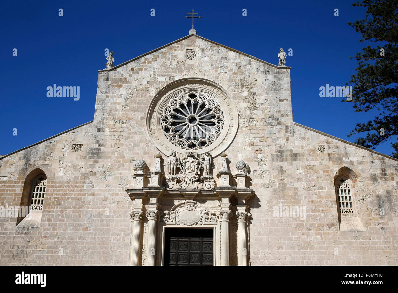 Otranto Duomo (Kathedrale), Italien. Stockfoto