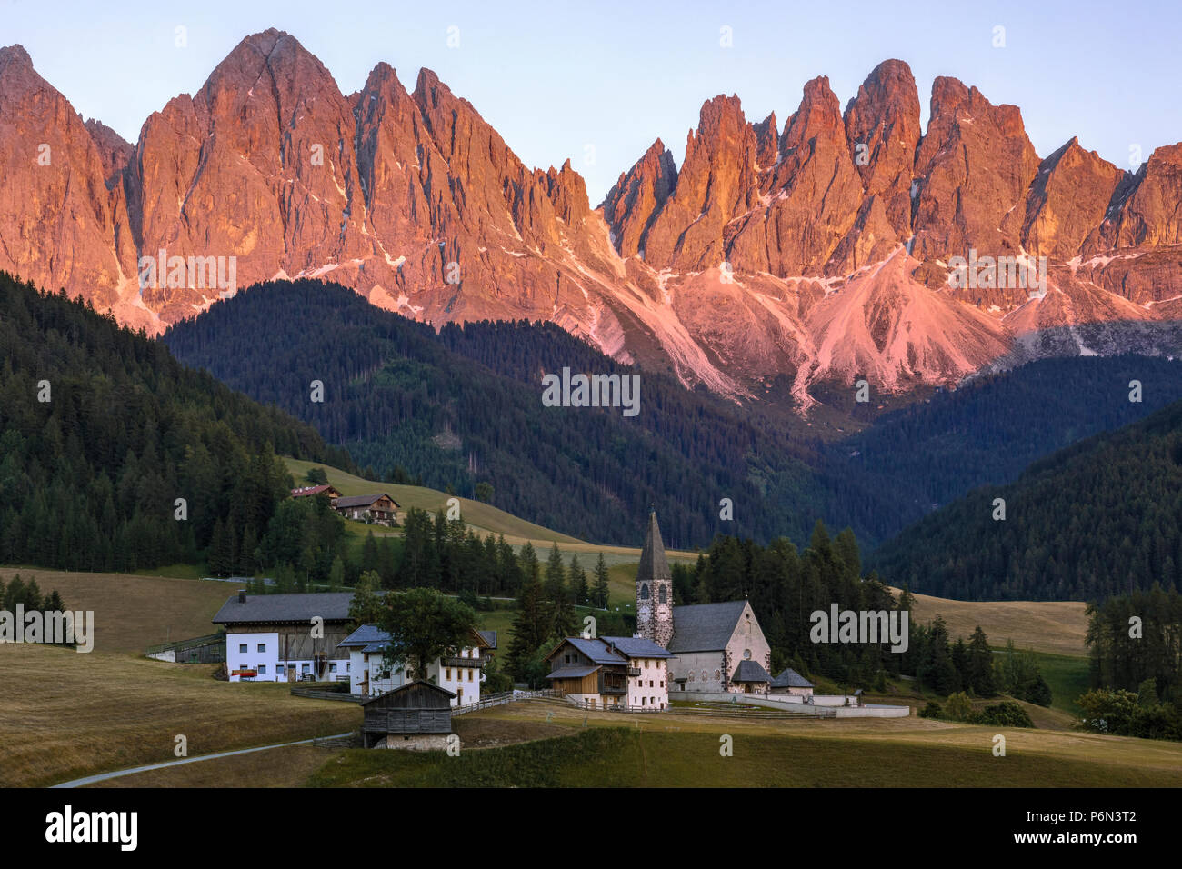 Santa Maddalena, Dolomiten, Trentino, Alto Adige, Italien, Europa Stockfoto