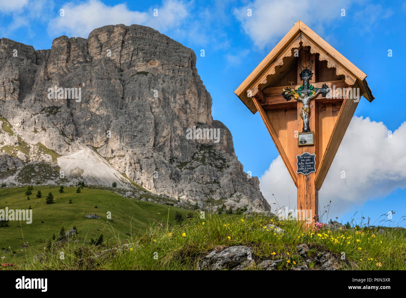 Passo di Giau, Veneto, Dolomites, Italy, Europe Stockfoto