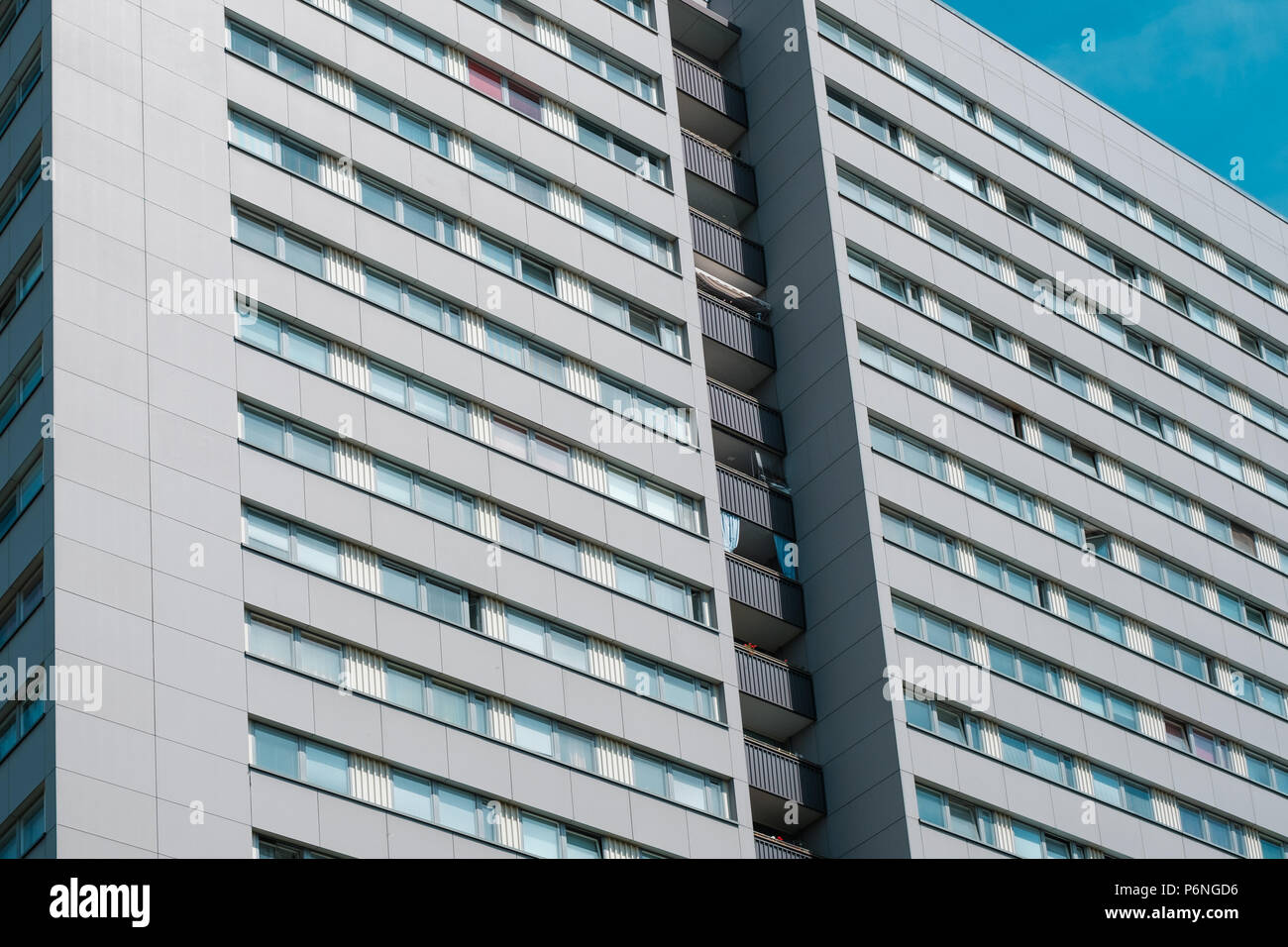 Fassade - Haus außen, Immobilien Konzept Stockfoto