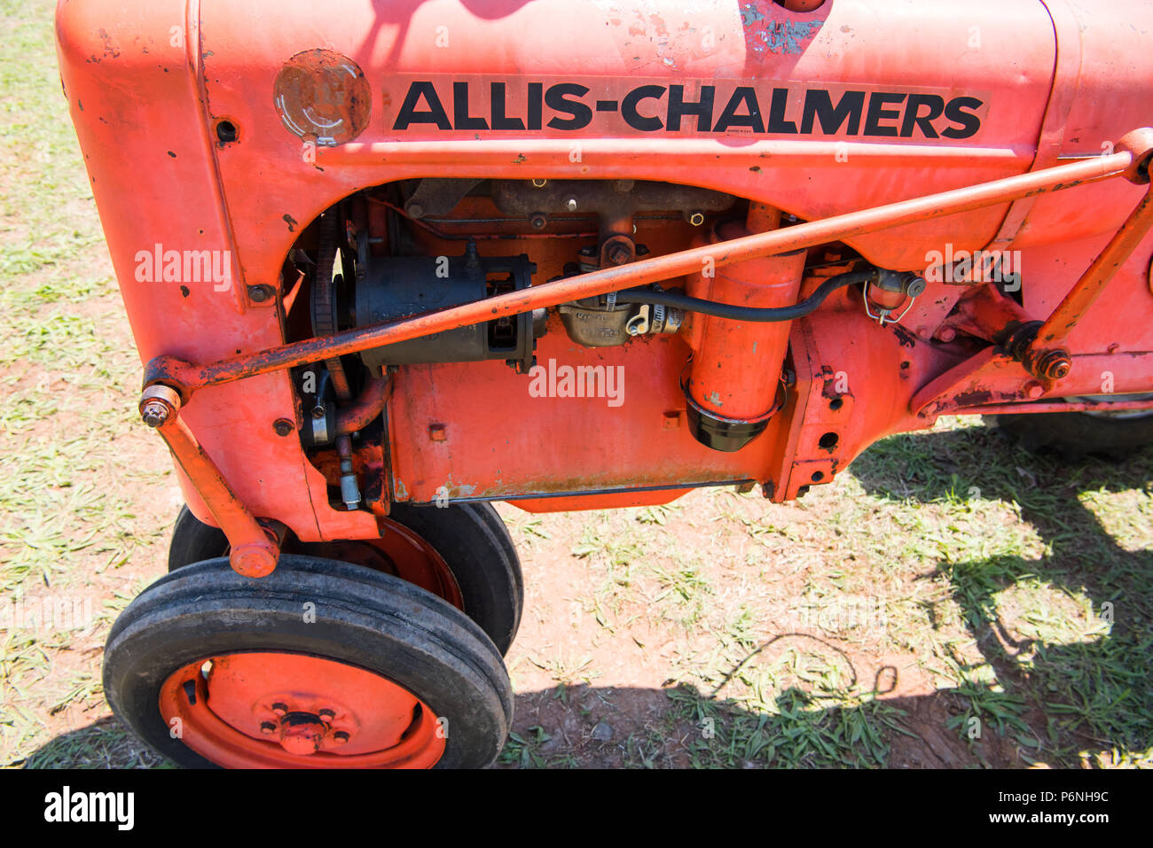 ALLIS CHALMER - VINTAGE TRAKTOR Stockfoto