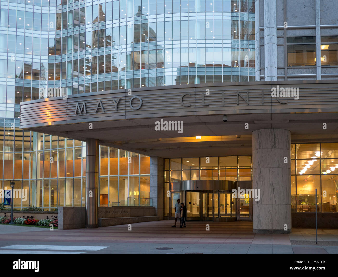 Mayo Clinic, Rochester, Minnesota. Stockfoto