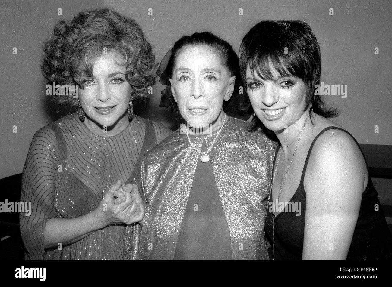 Liz Taylor Martha Graham Liza Minelli Foto von Adam Schädel/PHOTOlink/MediaPunch Stockfoto