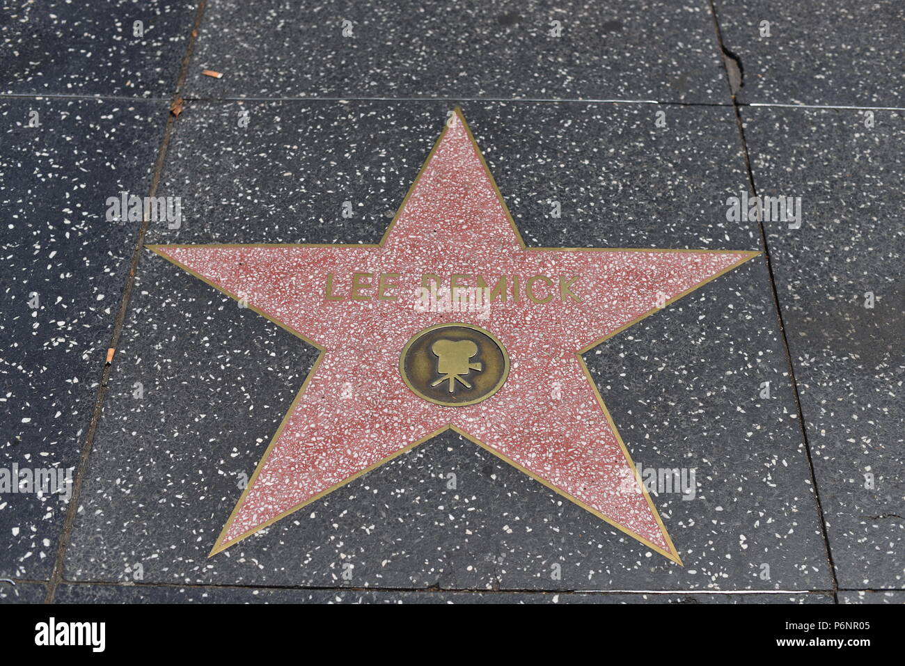 HOLLYWOOD, CA - 29. Juni: Lee Remick Stern auf dem Hollywood Walk of Fame in Hollywood, Kalifornien am 29. Juni 2018. Stockfoto