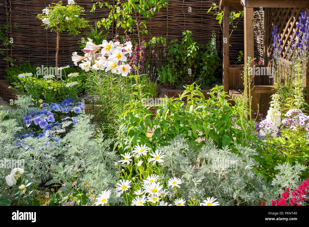 Juliet's Garden, "Auge von York, York, UK, 2018 Stockfoto
