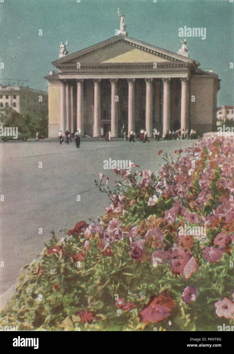 Theater benannt nach Uhr Gorky in Stalingrad. 1959. Stockfoto