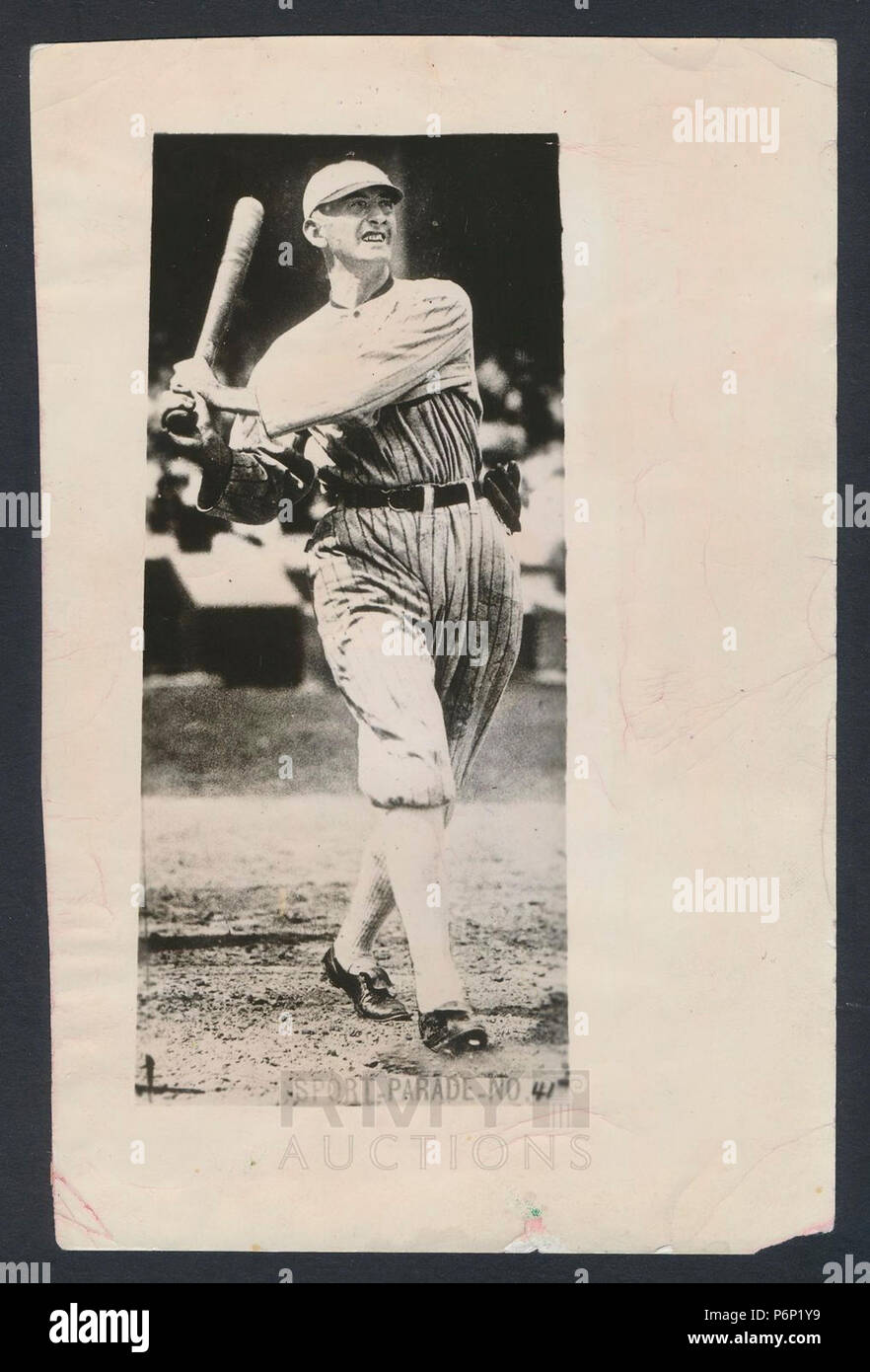 1919 Shoeless Joe Jackson. Stockfoto