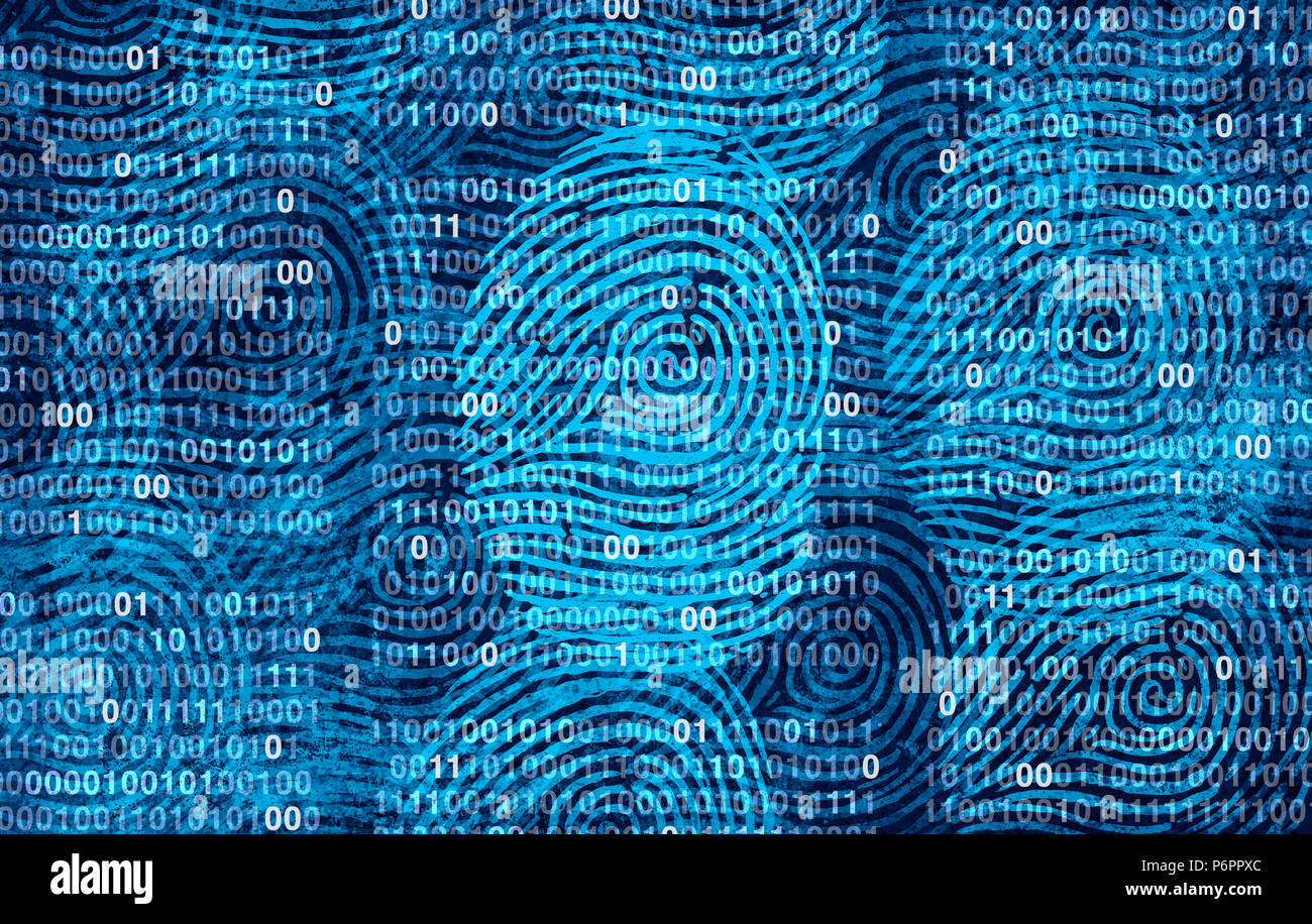 Datenschutz Benutzerdaten als abstrakte persönliche private Information Security Technologie als soziale Medien und öffentliches Profil Teilen des Lebensstils. Stockfoto