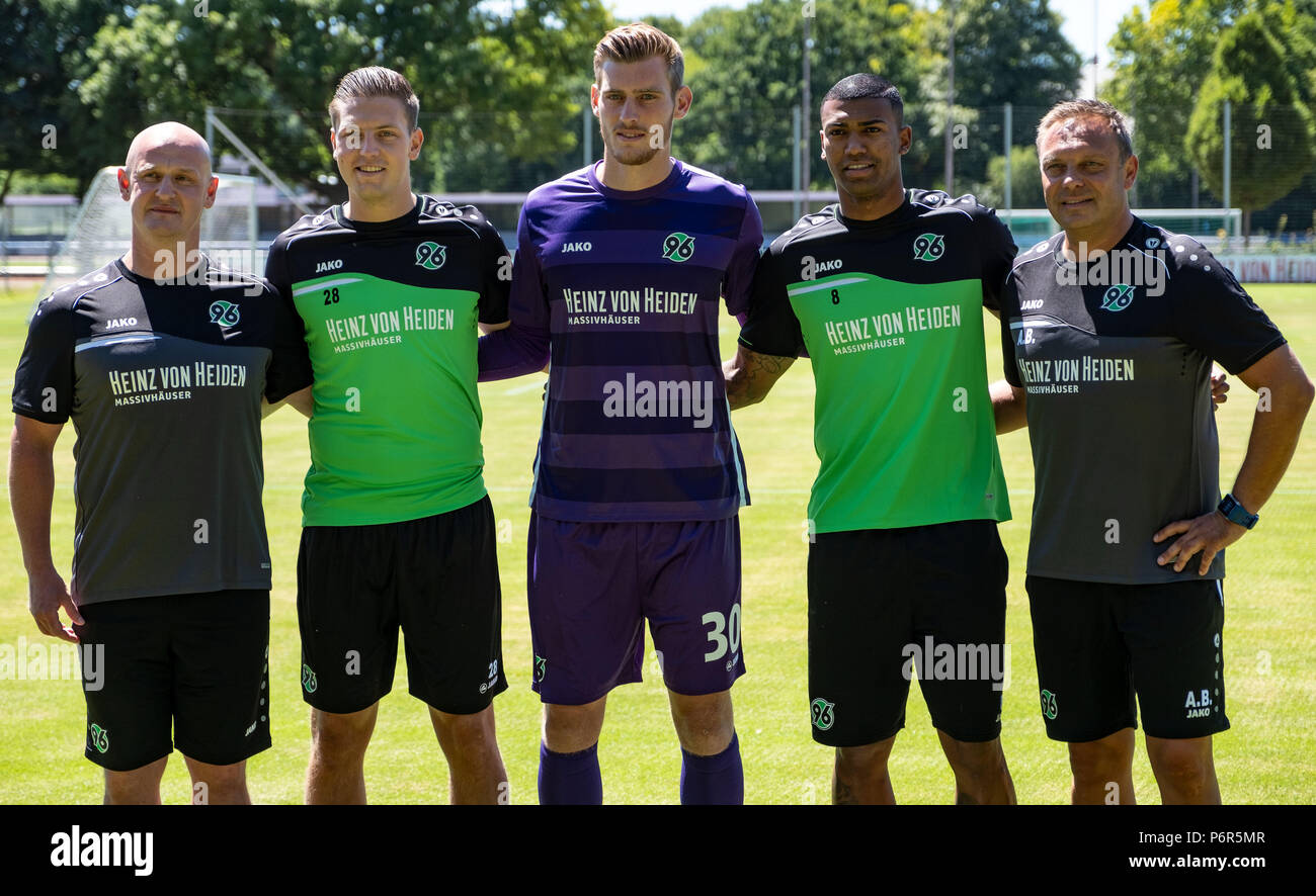 Hannover, Deutschland. 02 Juli, 2018. Fussball Bundesliga, Hannover 96