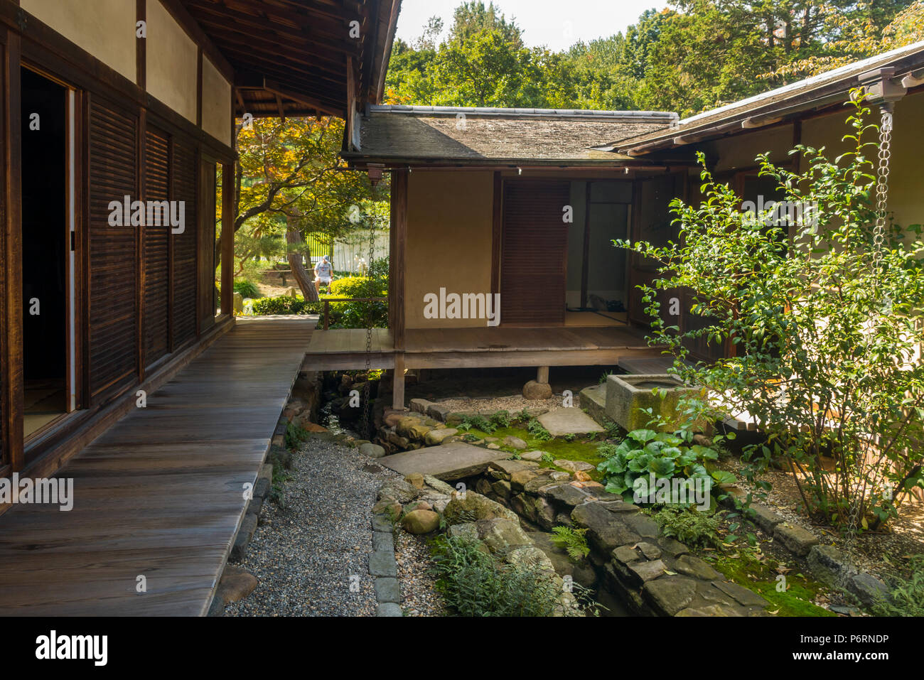 Shofuso Japanische Haus Und Garten In Philadelphia Pa Stockfoto