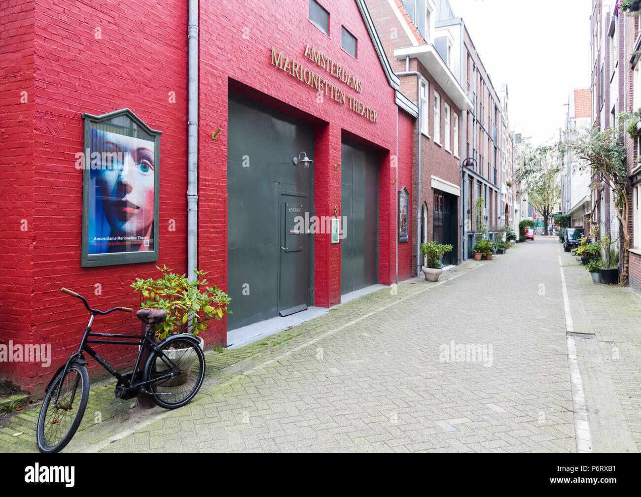 Marionettentheater, Amsterdam Stockfoto