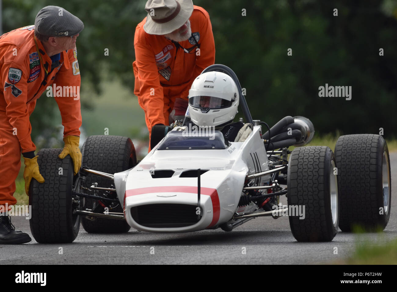 Gurston, Beschleunigen, Hill Climb Challenge in der Nähe von Salisbury Wiltshire Stockfoto
