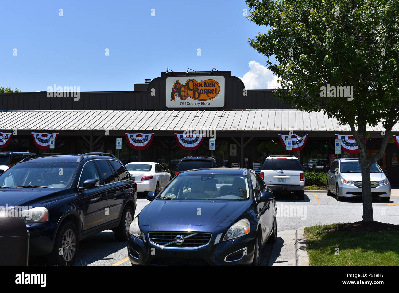 Cracker Barrel Old Country Store Restaurant. Stockfoto