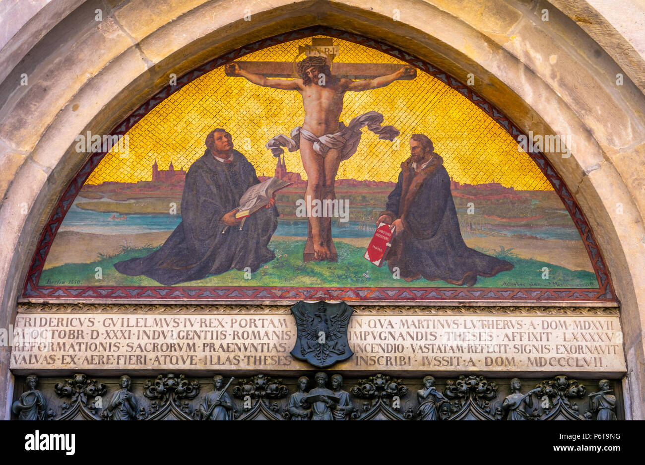 Wo Hat Luther Die Thesen Angeschlagen www.alamy.de