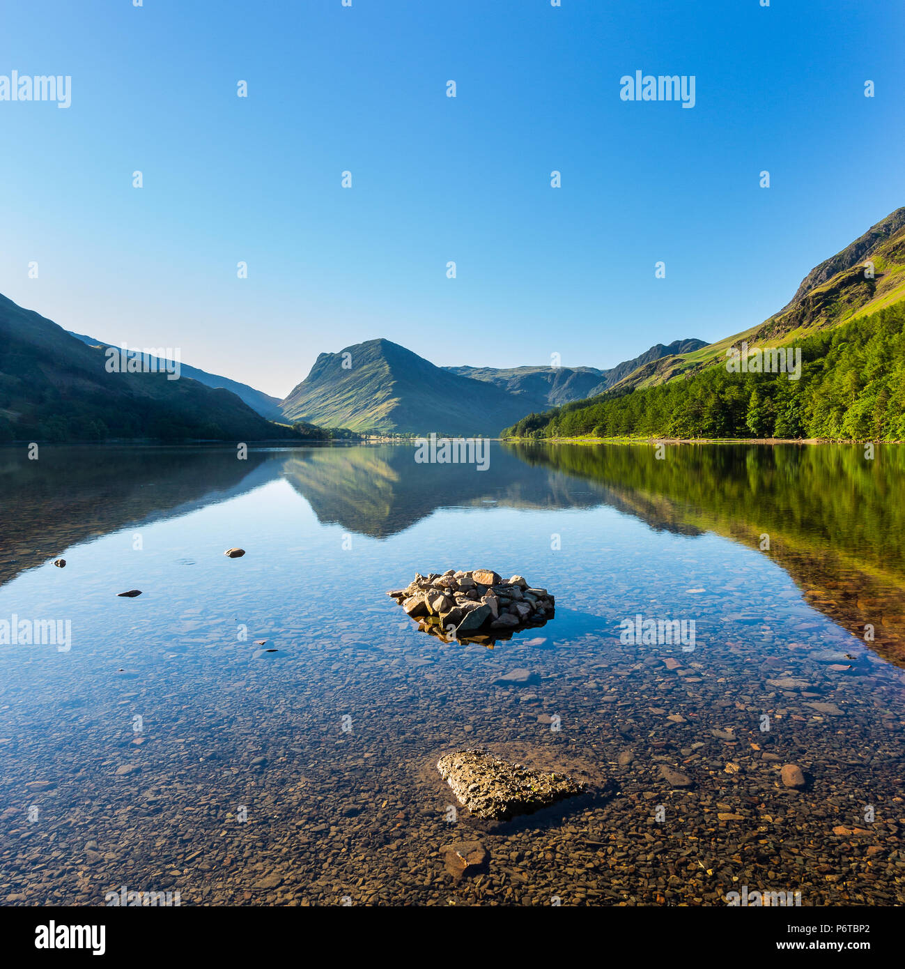 Buttermere See, Cumbria, den Lake District National Park, Großbritannien Stockfoto