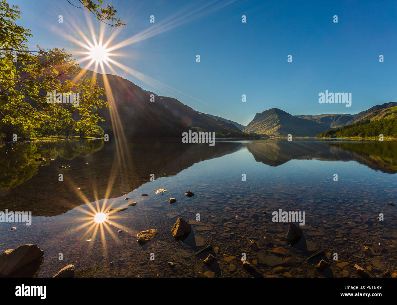 Buttermere See, Cumbria, den Lake District National Park, Großbritannien Stockfoto