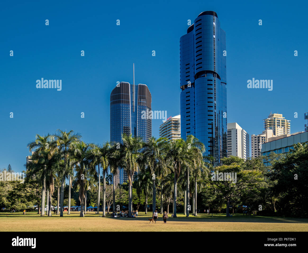 Brisbane City Bilder Stockfoto