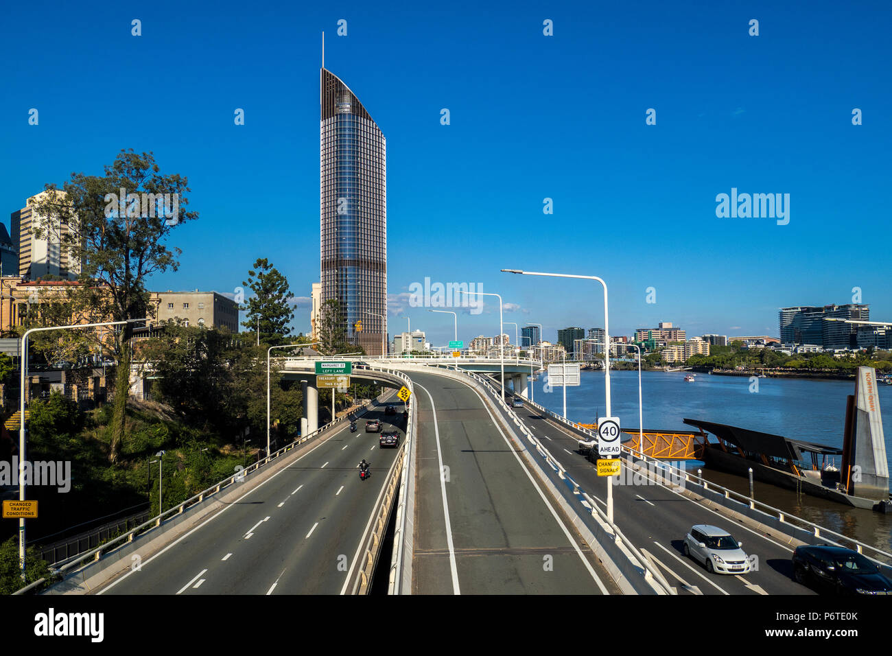 Brisbane City Bilder Stockfoto