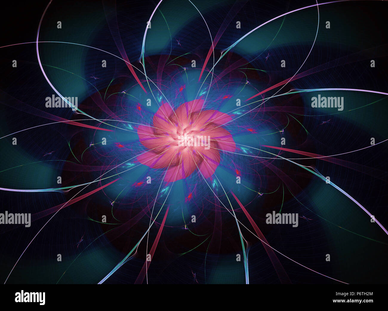 Zusammenfassung Hintergrund Element. Fraktale Grafiken Serie. Stockfoto