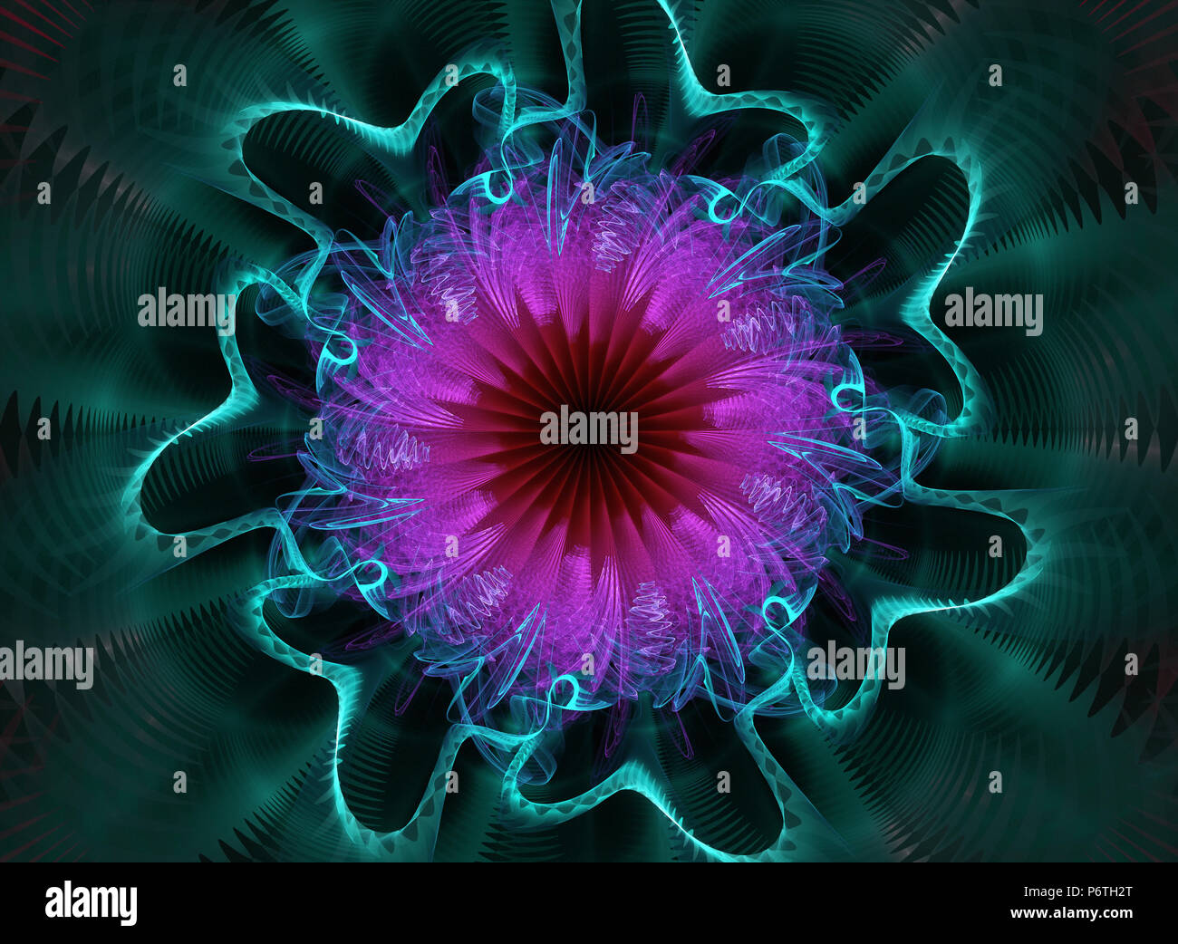 Zusammenfassung Hintergrund Element. Fraktale Grafiken Serie. Stockfoto