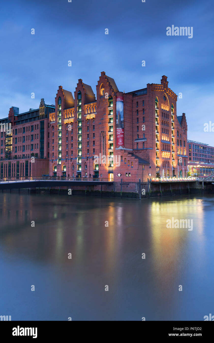 Internationale Maritime Museum, Hamburg, Deutschland Stockfoto