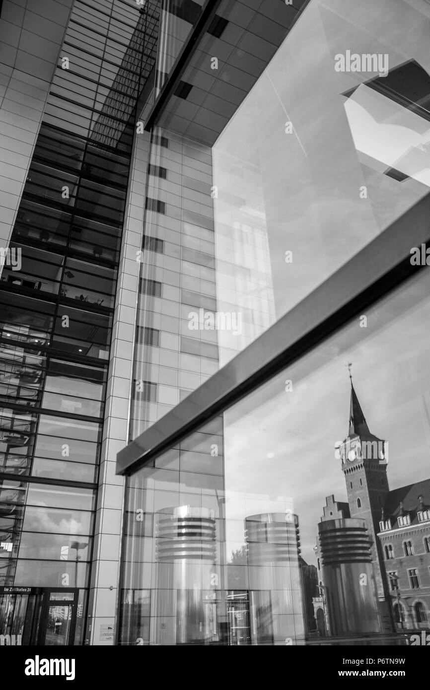 Köln Reinauhafen Architektur Stockfoto