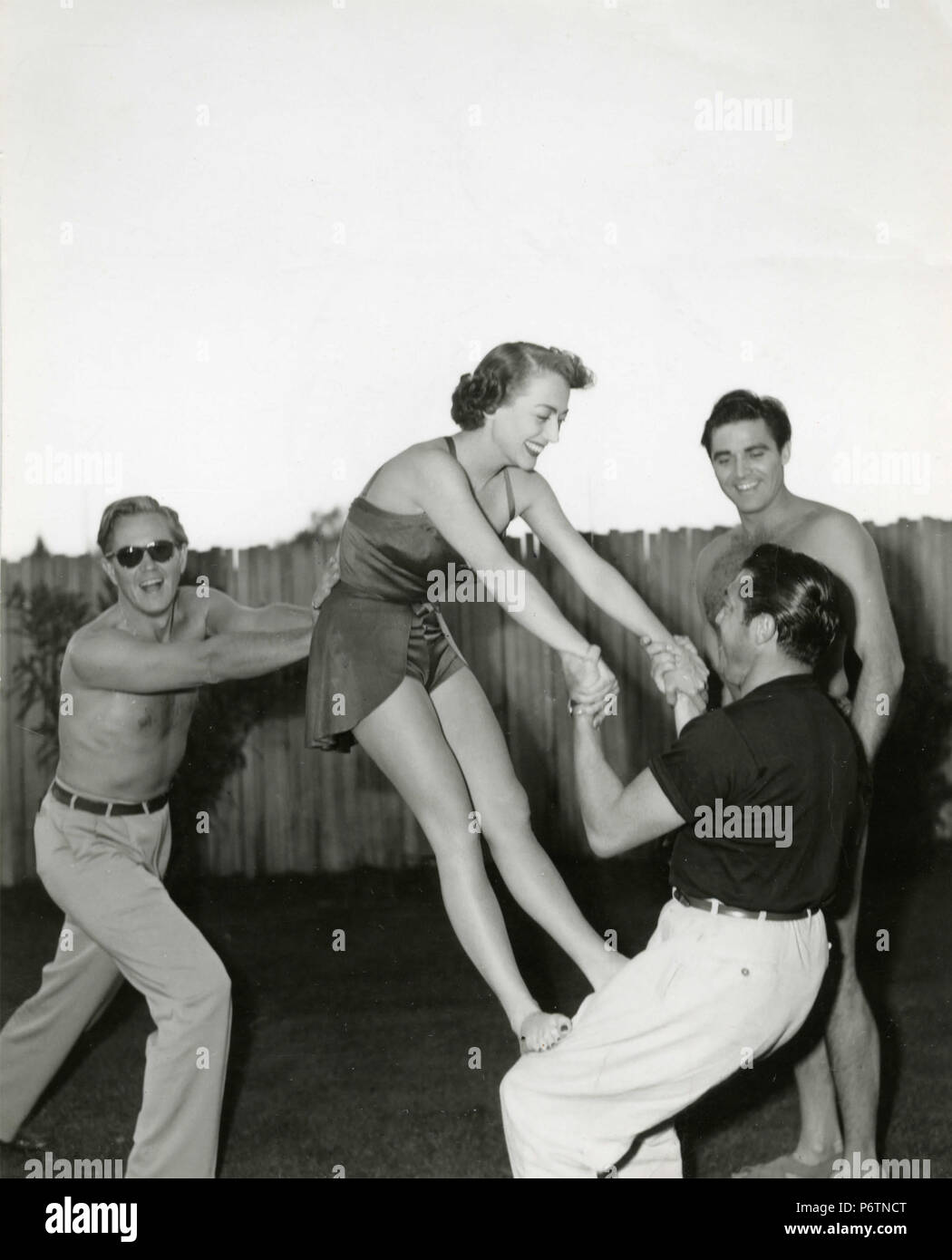 Die amerikanische Schauspielerin Joan Crawford, USA 1940 Stockfoto