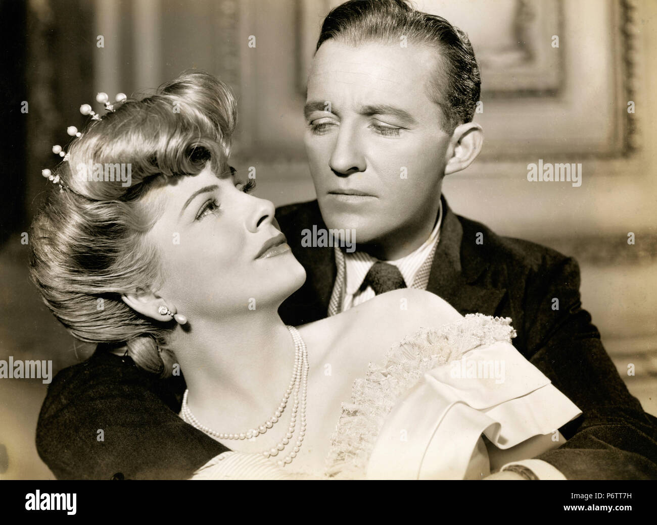 Darsteller Bing Crosby und Joan Fontaine in dem Film Der Kaiser Walzer, 1948 Stockfoto
